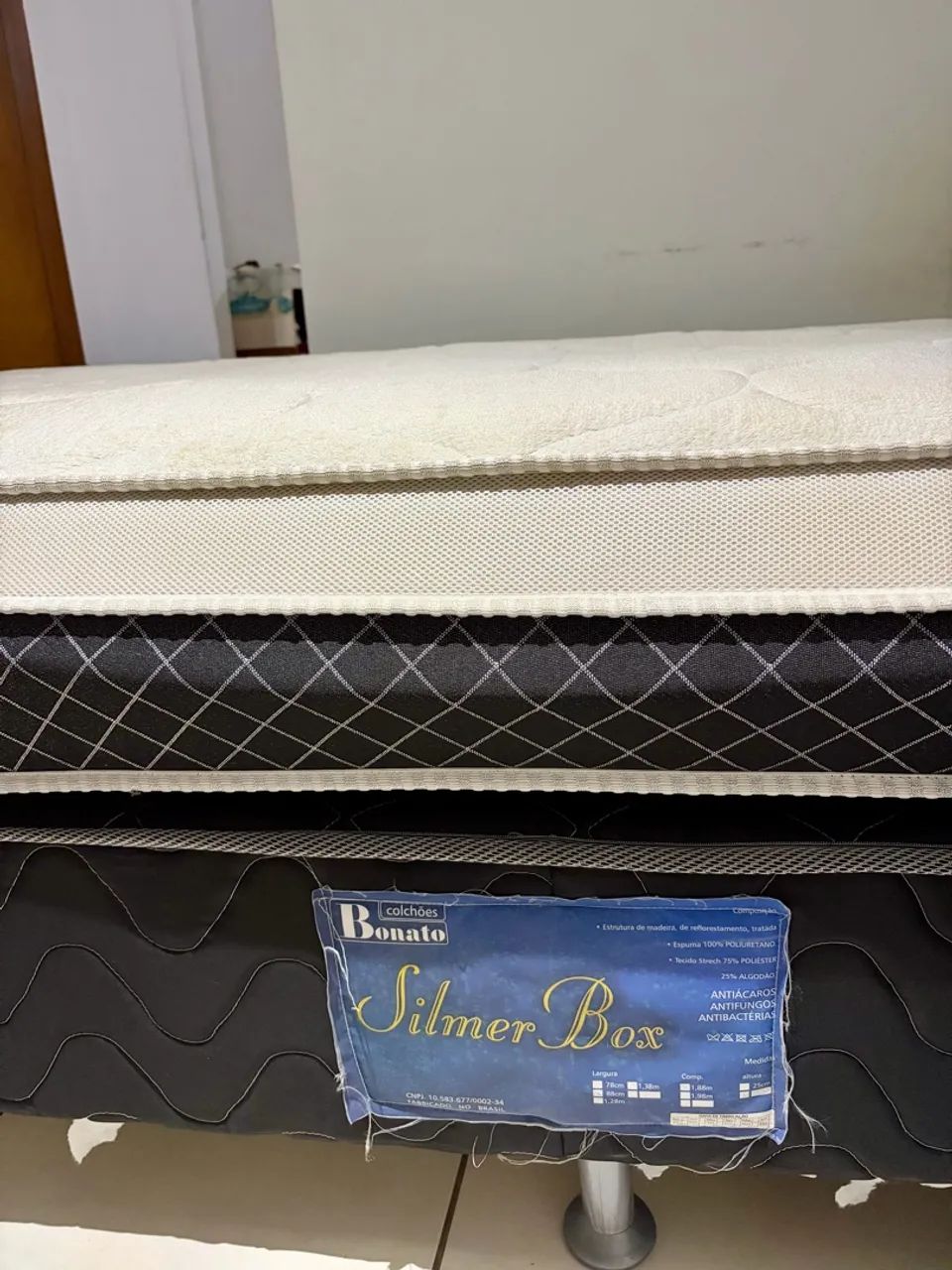 Cama box e colchão - solteiro  - Foto 3