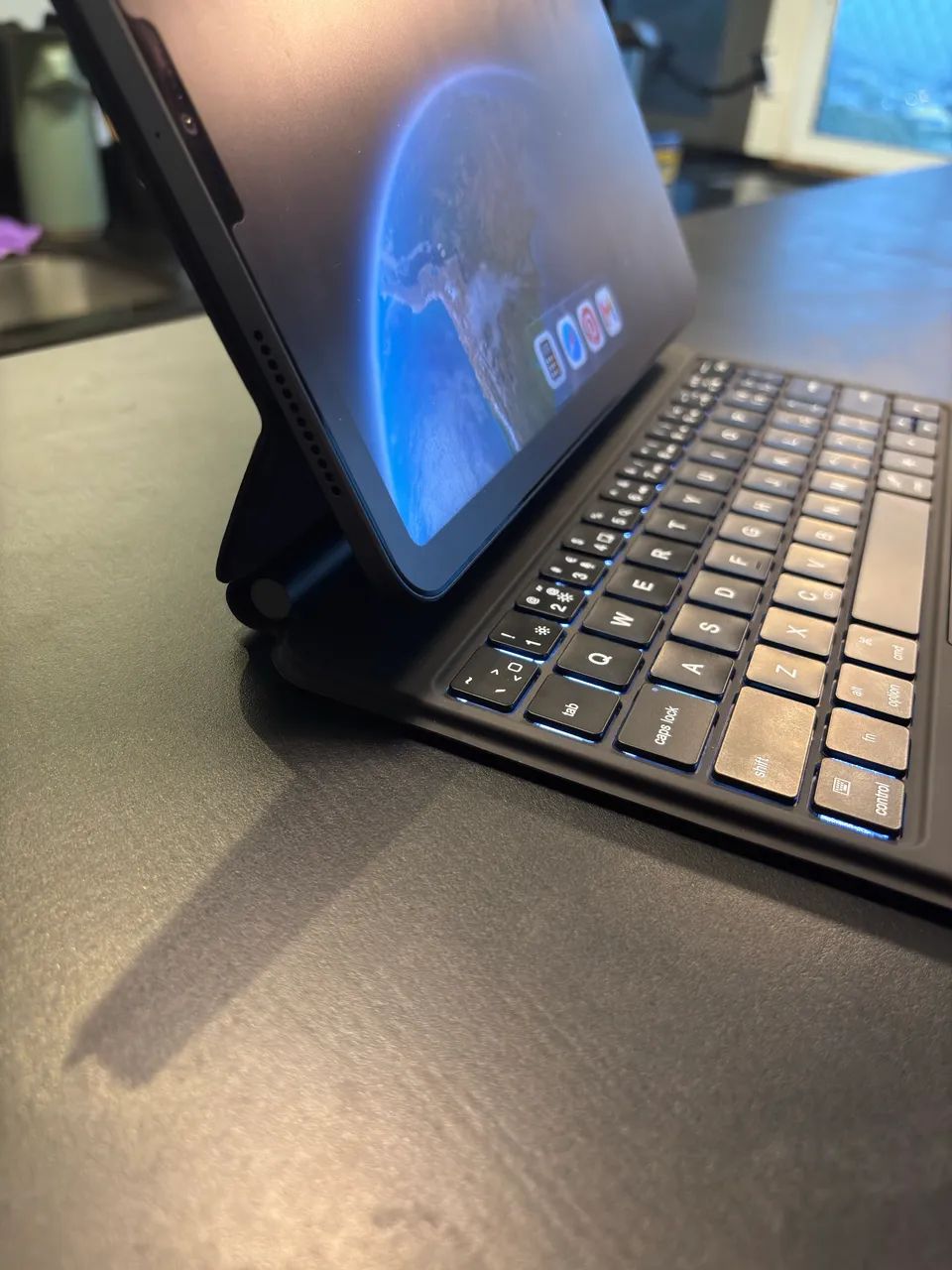 Teclado capa iPad Pro, iPad Air 4 e 5, iPad 10 - Foto 4