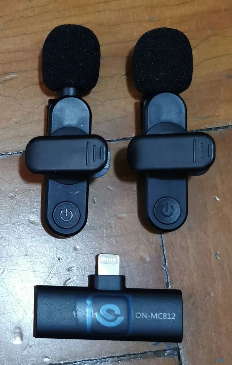 Microfones de lapela Onistek - Iphone - Foto 3