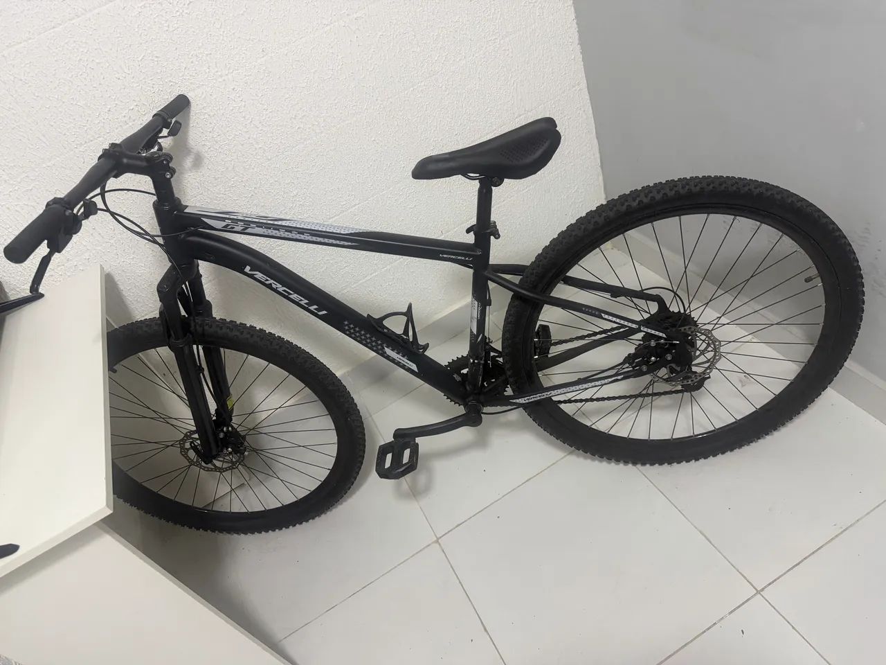 Bicicleta nova 1 mês de uso  - Foto 4
