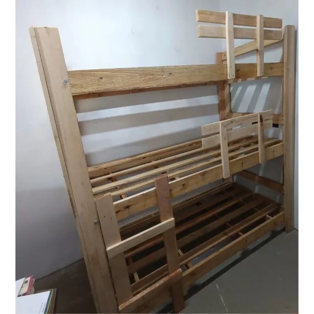 Triliche solteiro cama frete gratis e montagem gratis