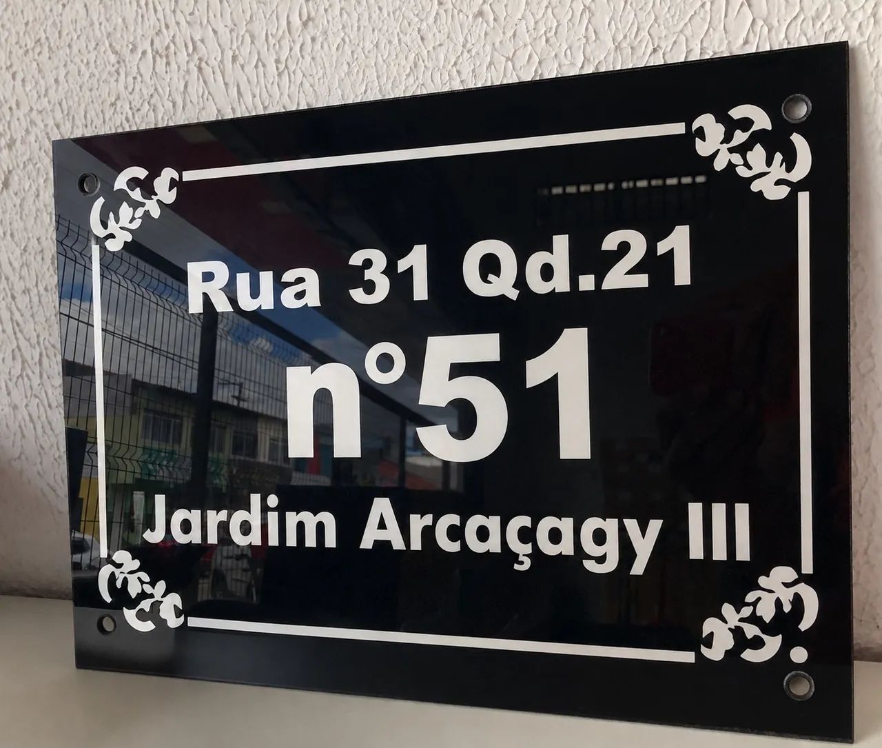 Placas de endereço de alta qualidade e durabilidade  - Foto 4