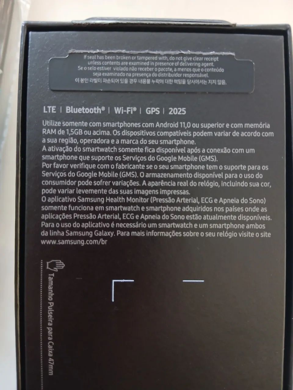 Galaxy Watch Ultra 2 na garantia  - Foto 5