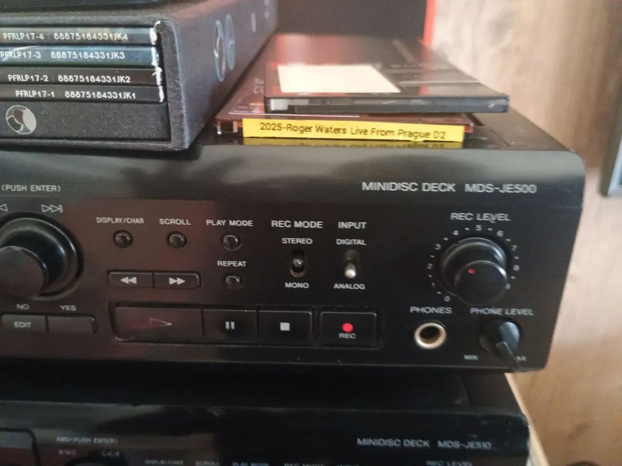 MD Sony MDS-JE500