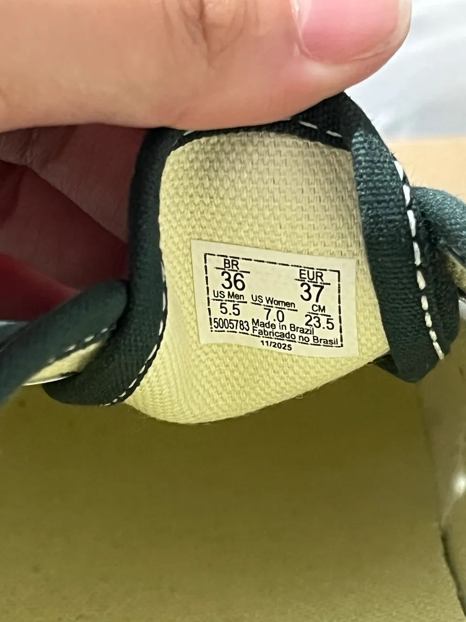 Tênis vans verde escuro authentic original  - Foto 3