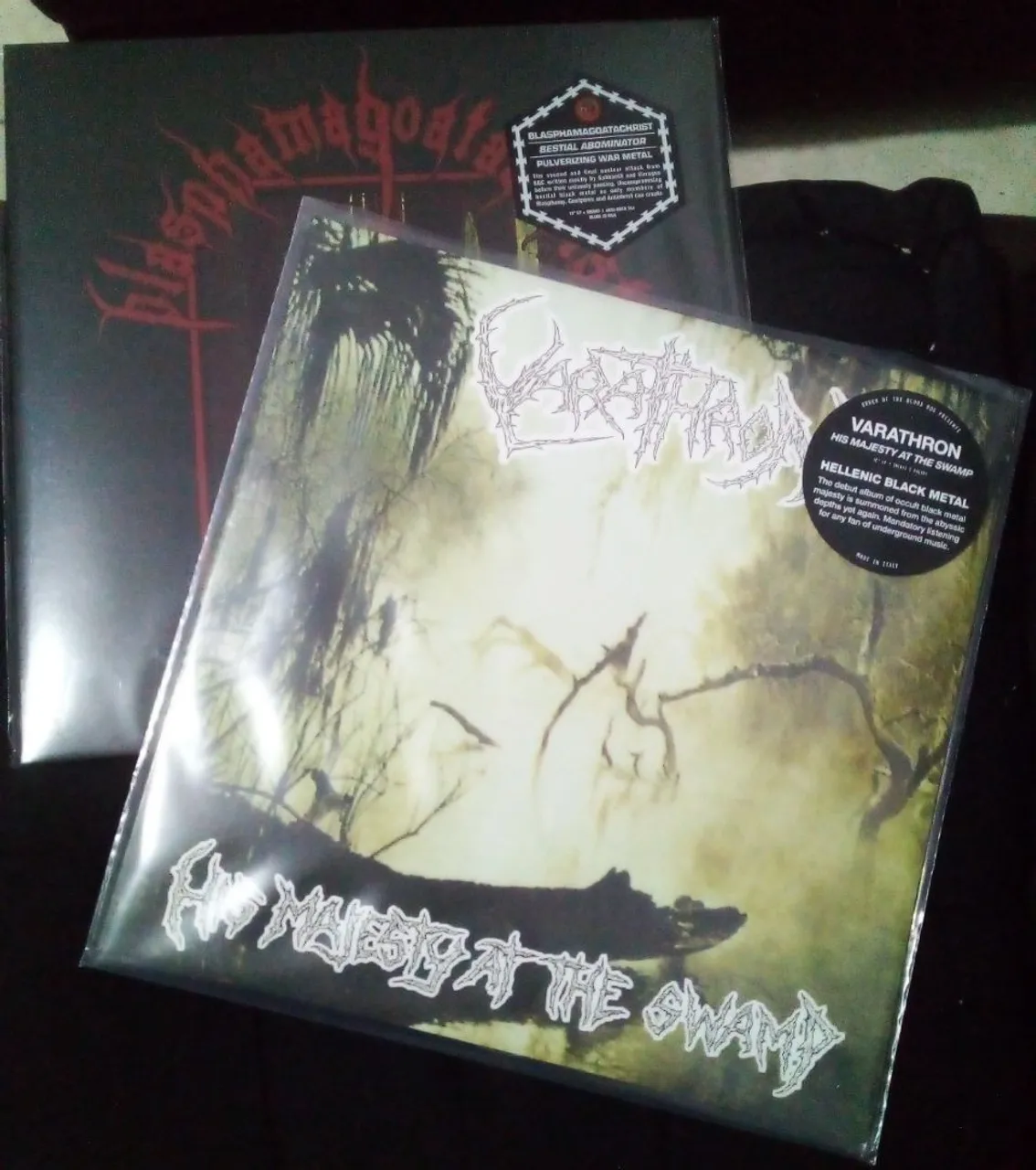 Varathron - His Majesty At The Swamp 2023 Black Metal - CDs, DVDs