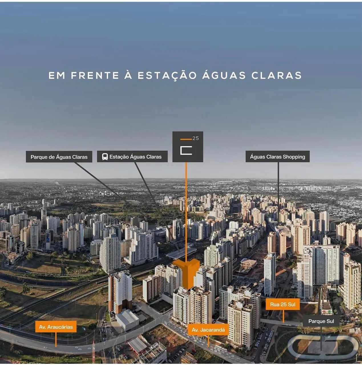 ÁGIO APTO 2 QTS EM ÁGUAS CLARAS | ELEVA25  - Foto 2