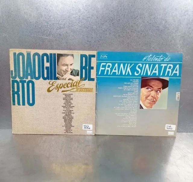 Disco Duplo FrankSinatra/JoãoGilberto