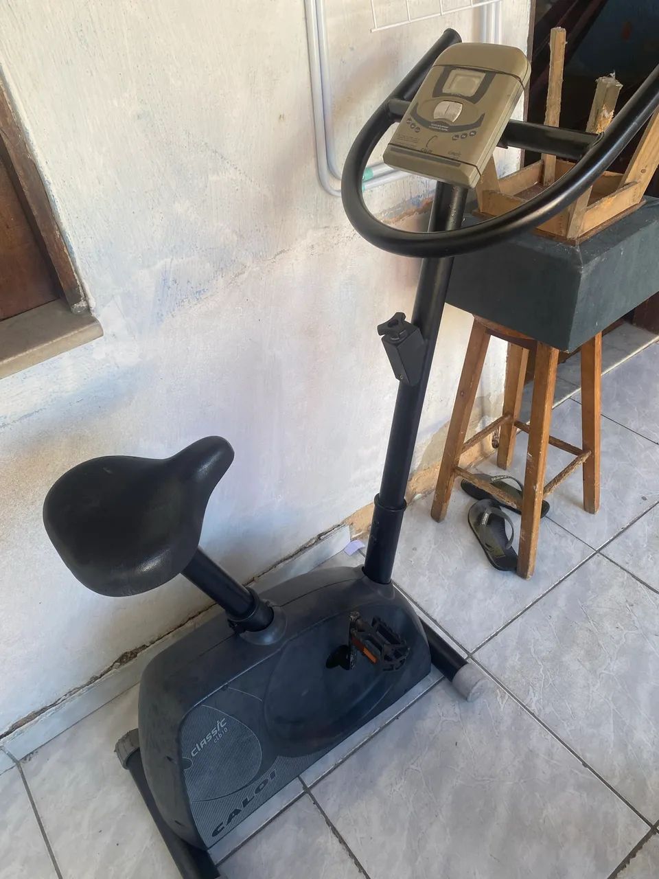 Bicicleta de academia 