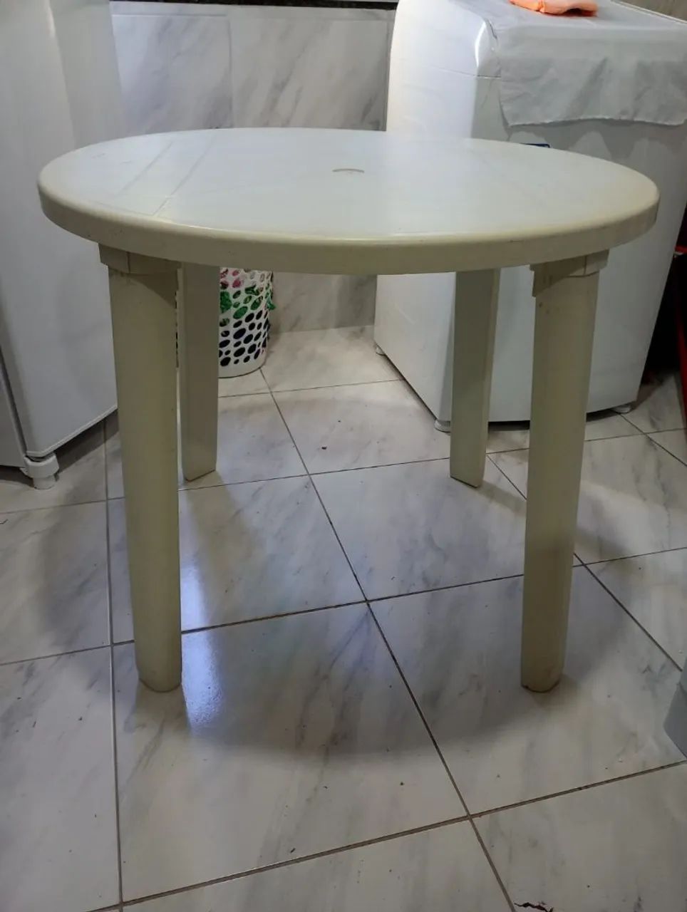 Mesa de plástico - desmontável - Foto 3