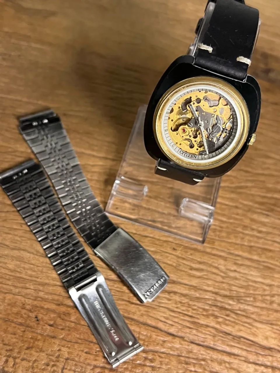 Relógio Citizen Vintage Skeleton Automático (Ref. 4-385241) - Foto 2