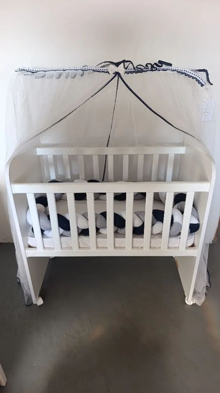 Mini Berço com Kit Completo 