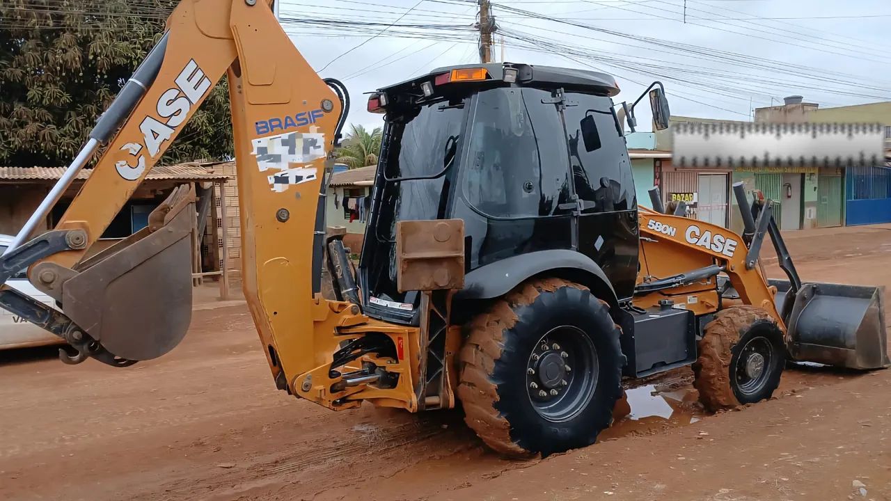 Retroescavadeira case 580 N - Foto 2