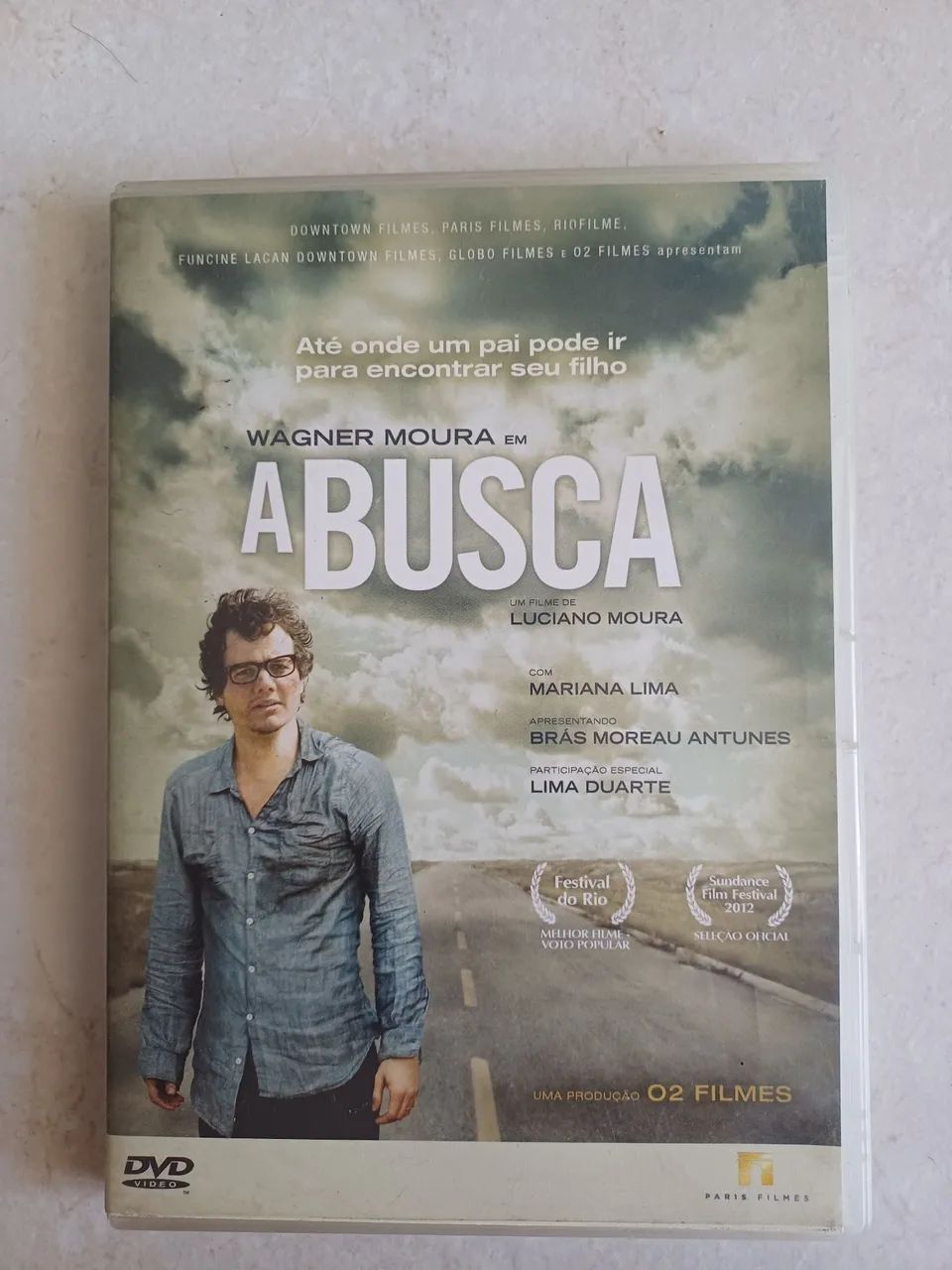 A busca - Wagner Moura - DVD original