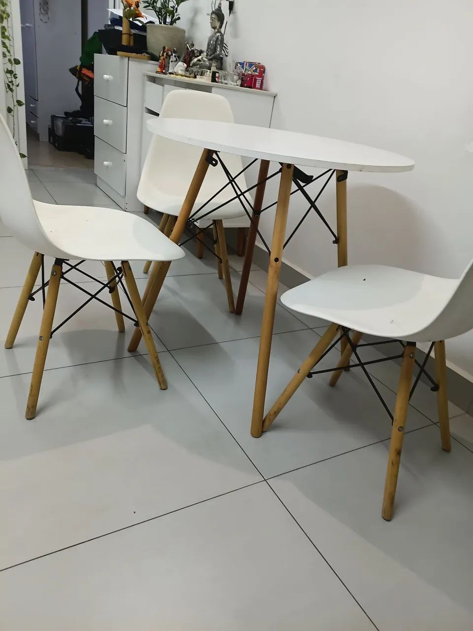 Mesa com 3 cadeiras  - Foto 5