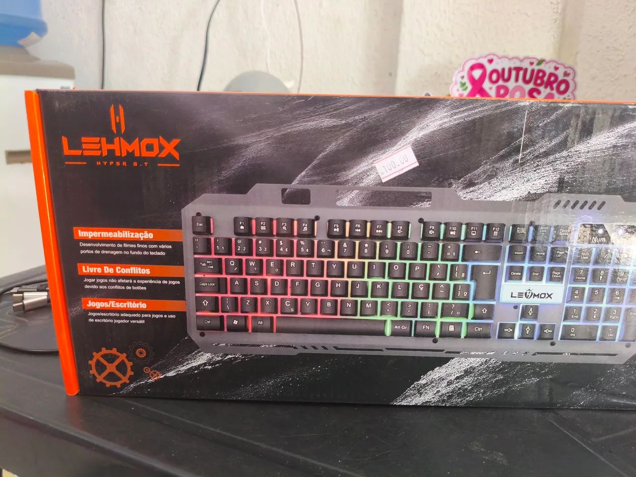 Kit Teclado e Mouse Gamer - Foto 5