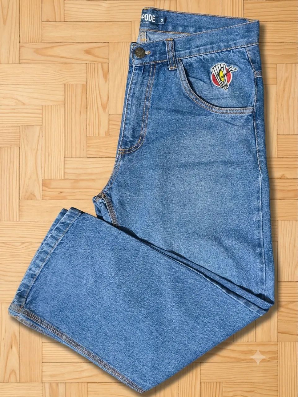 Calça jeans tupode skate