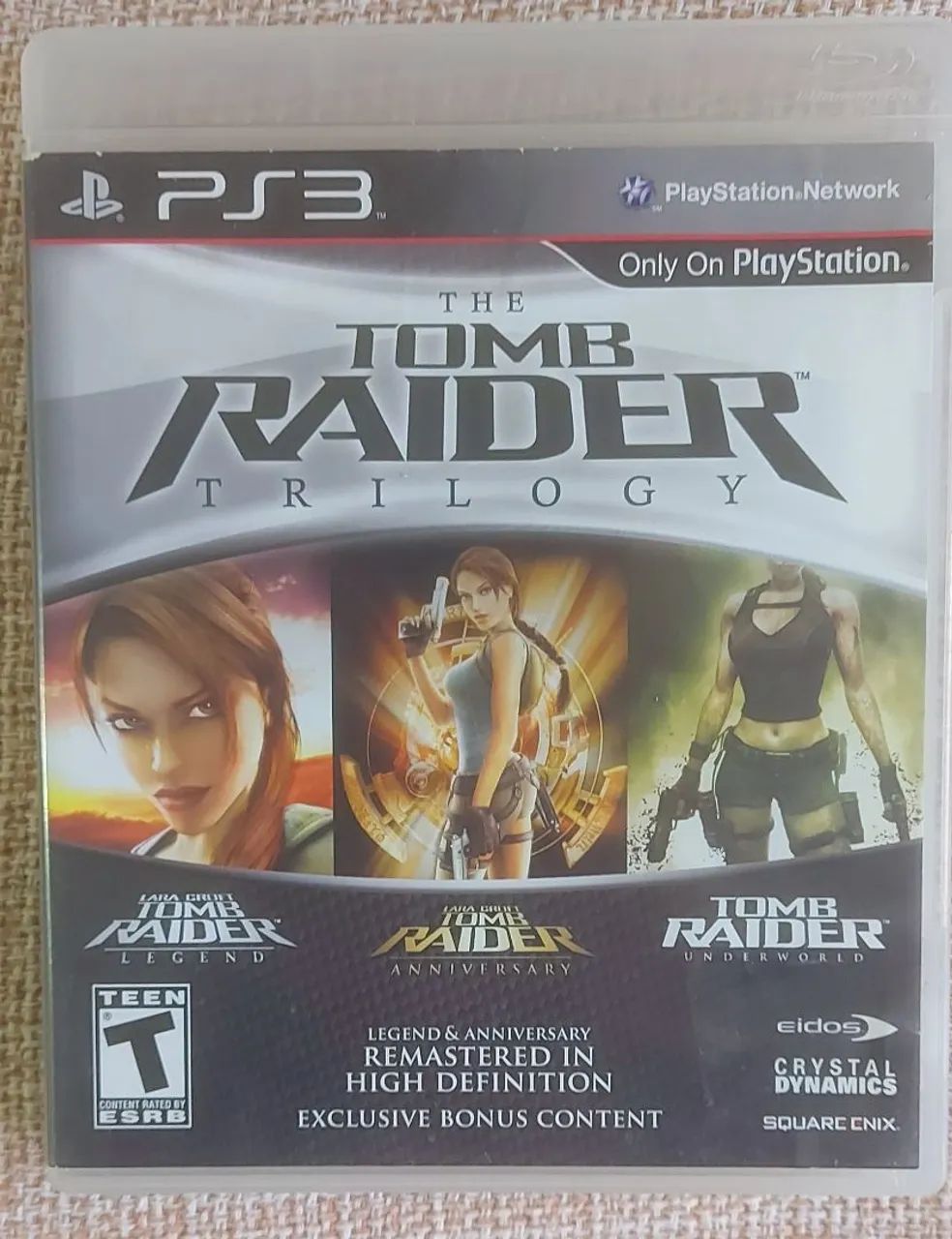 TOMB RAIDER TRILOGY PS3