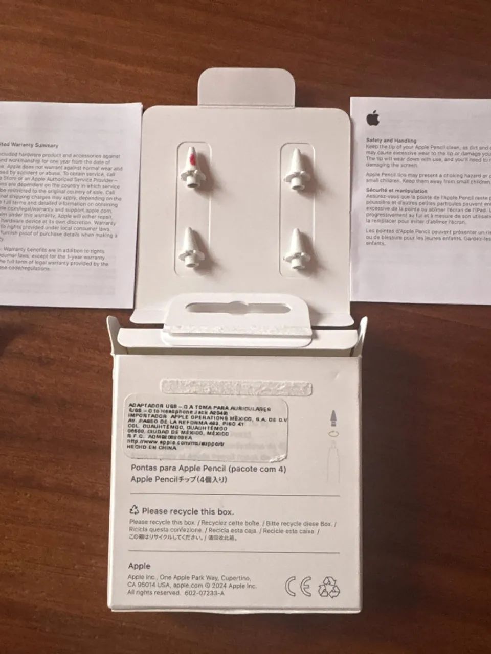Apple Pencil Tips - 4 pack 100% Original Com Nota Fiscal na Garantia - Foto 3