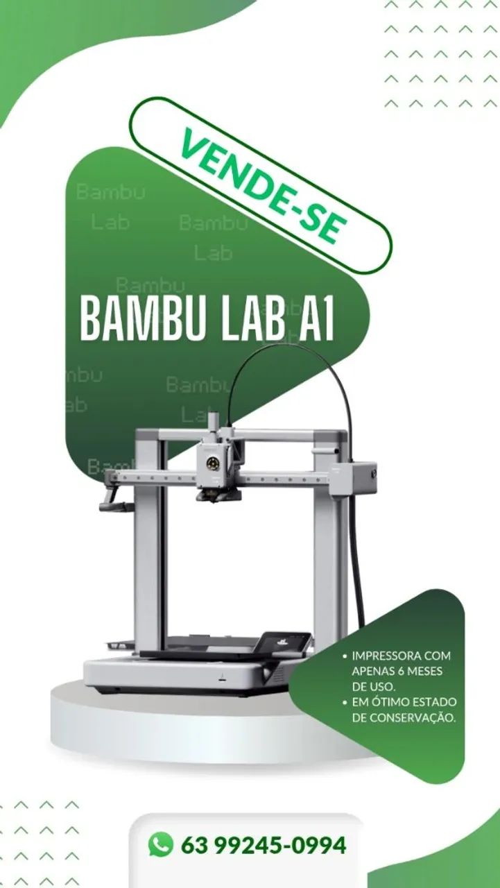 Impressora 3d Bambu Lab A1