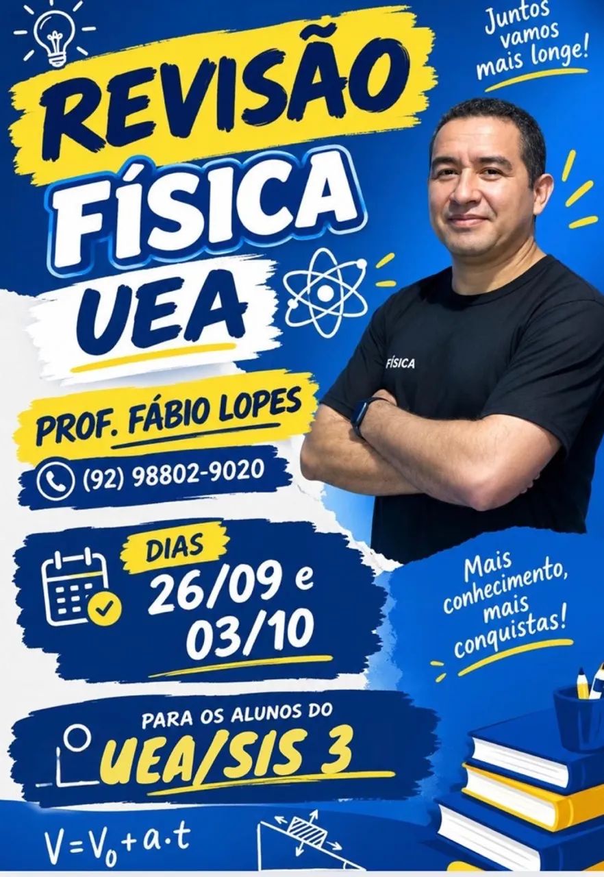 Reforço de Física e Matemática  - Foto 2
