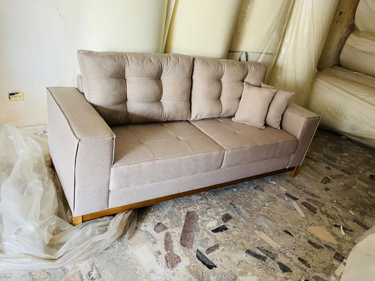 SUPER PROMOÇÃO SOFÁ DE BASE LUXO  - Foto 4