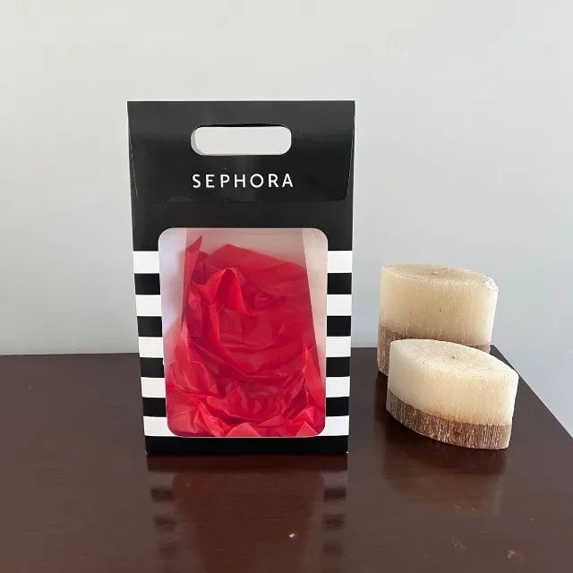 embalagem para presente sephora