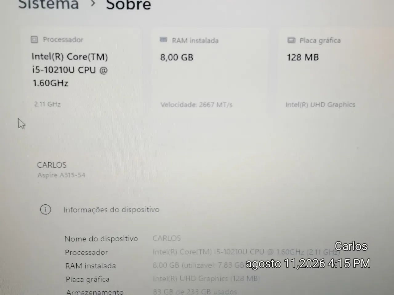 Notebook Acer - Foto 5