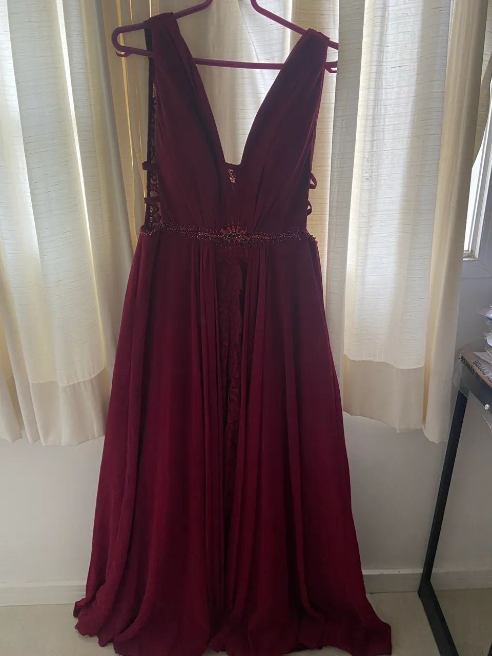 Vestido Marsala da Blessed Ateliê - Foto 2