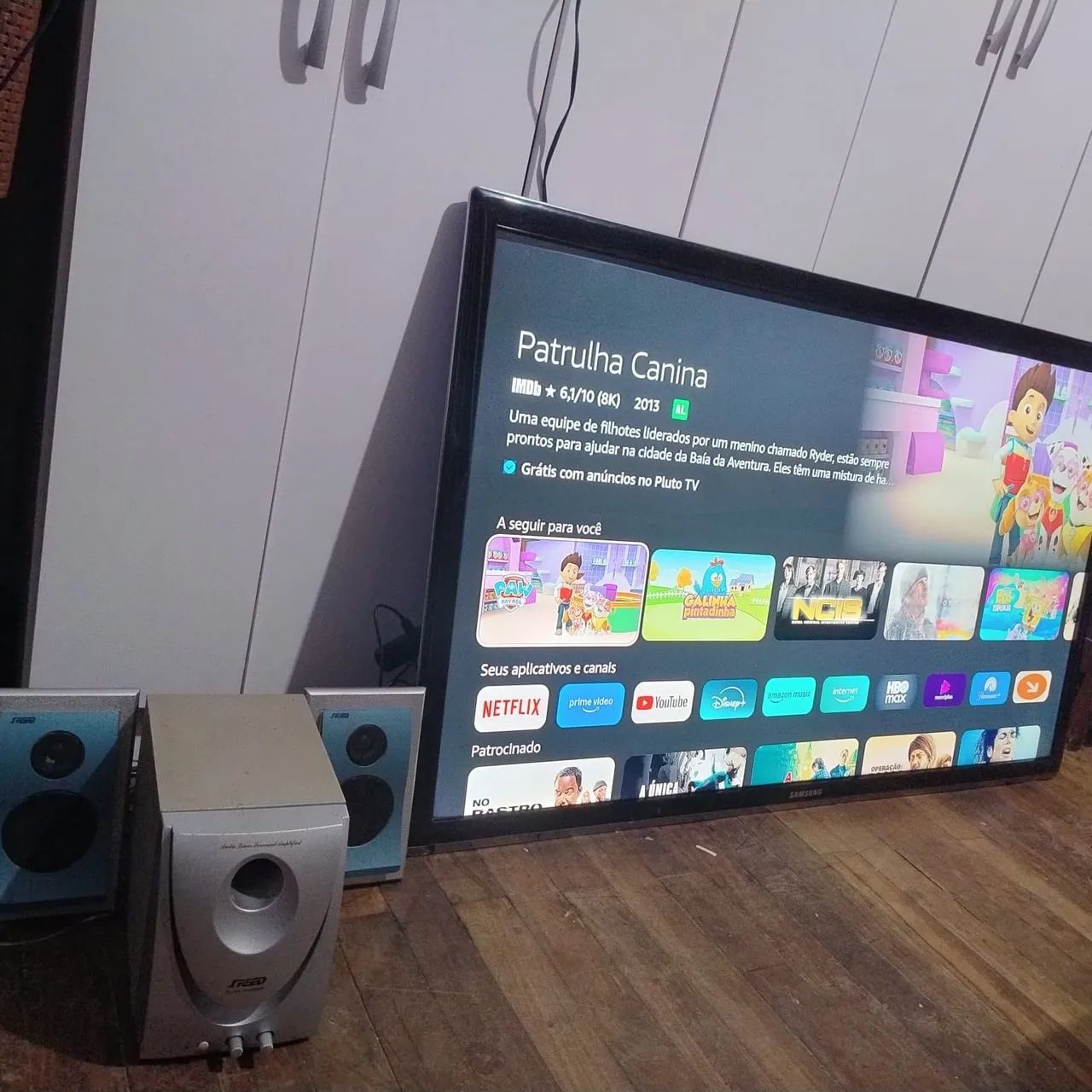 TV SAMSUNG SMART 55 POLEGADAS FULL HD VAI COM home tehater - Foto 4