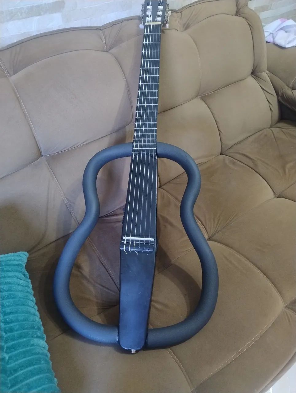 Violão vazando luthier náilon  - Foto 4