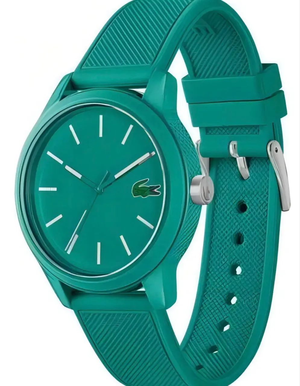 Relógio Lacoste Masculino Borracha Verde - original na caixa  - Foto 4