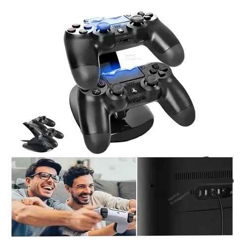 Carregador Controle Ps4 Suporte Dock Vertical Playstation 4