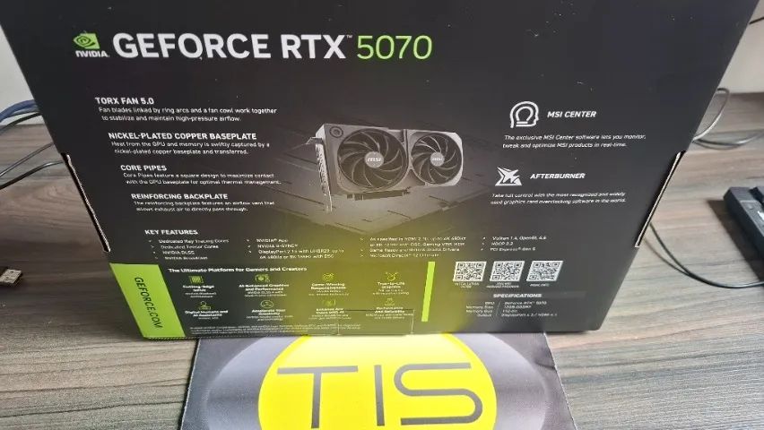 Placa de video Geforce RTX 5070 MSI - Lacrada / Nova - Foto 3
