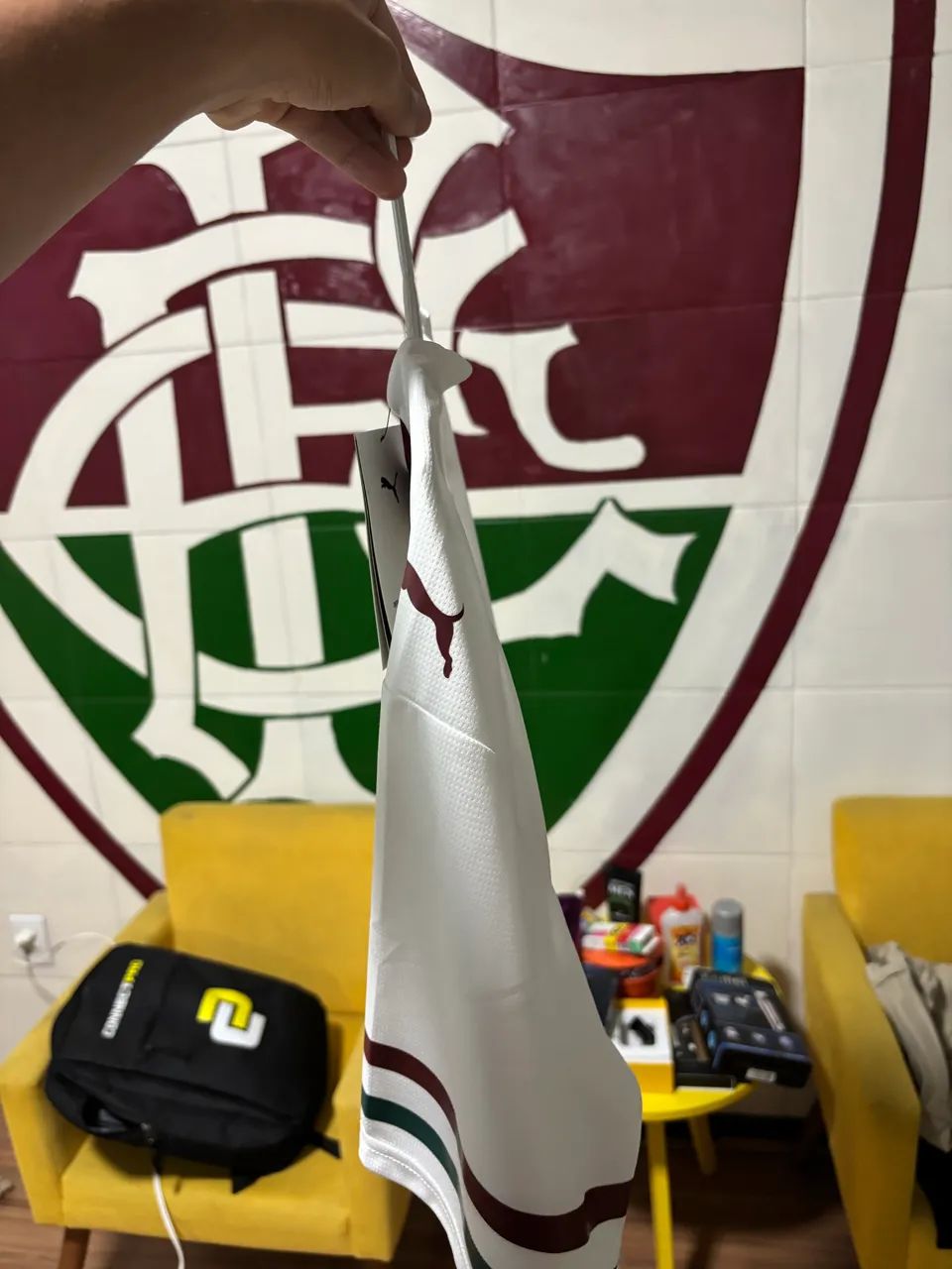 CAMISA DO FLUMINENSE 2026 ORIGINAL BRANCA PUMA - Foto 5