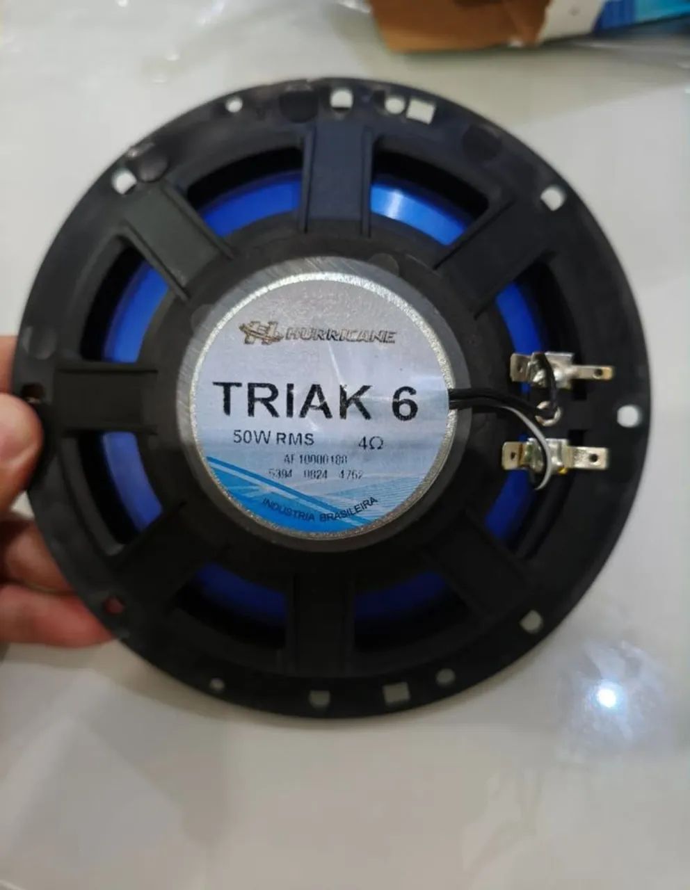 Par Alto Falante Porta Hurricane 6 Polegadas 100 Rms Triak Nova na caixa - Foto 3