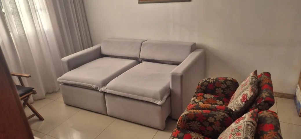 Sofá Retrátil 1,90m, Muito Conservado, R$ 999 - Foto 4