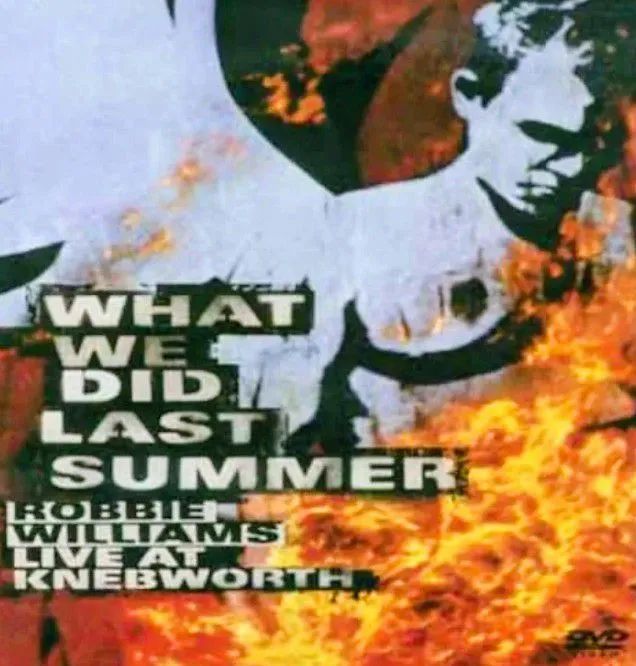 DVD What We Did Last Summer Live At Knebworth de Robbie Williams 