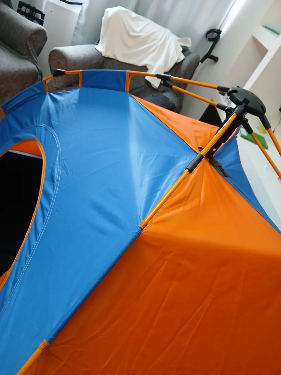 Barraca acampar sem uso