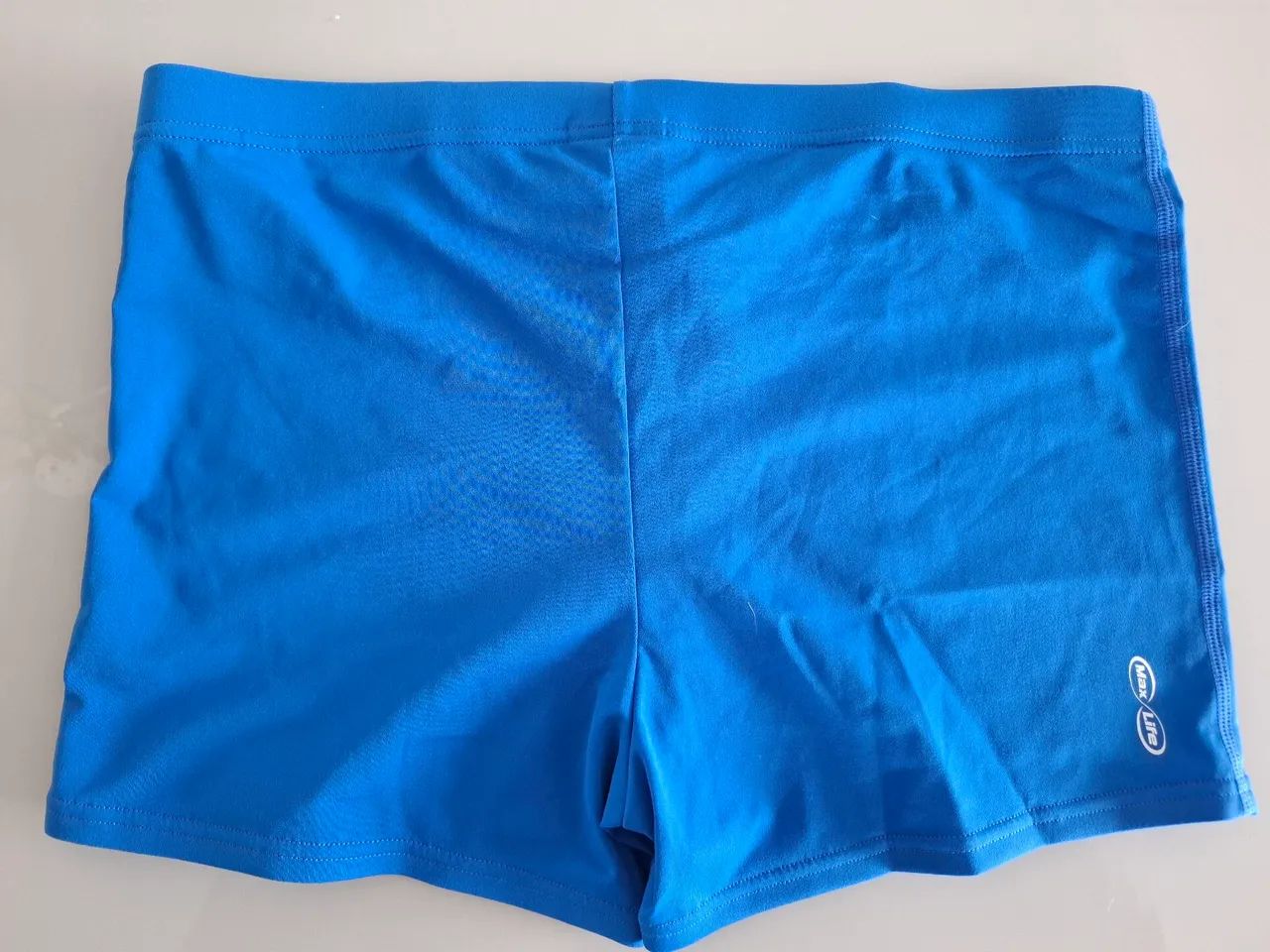 Sunga Short Maxlife Solid Arena Azul 36 (M) Nunca Usada - Foto 2