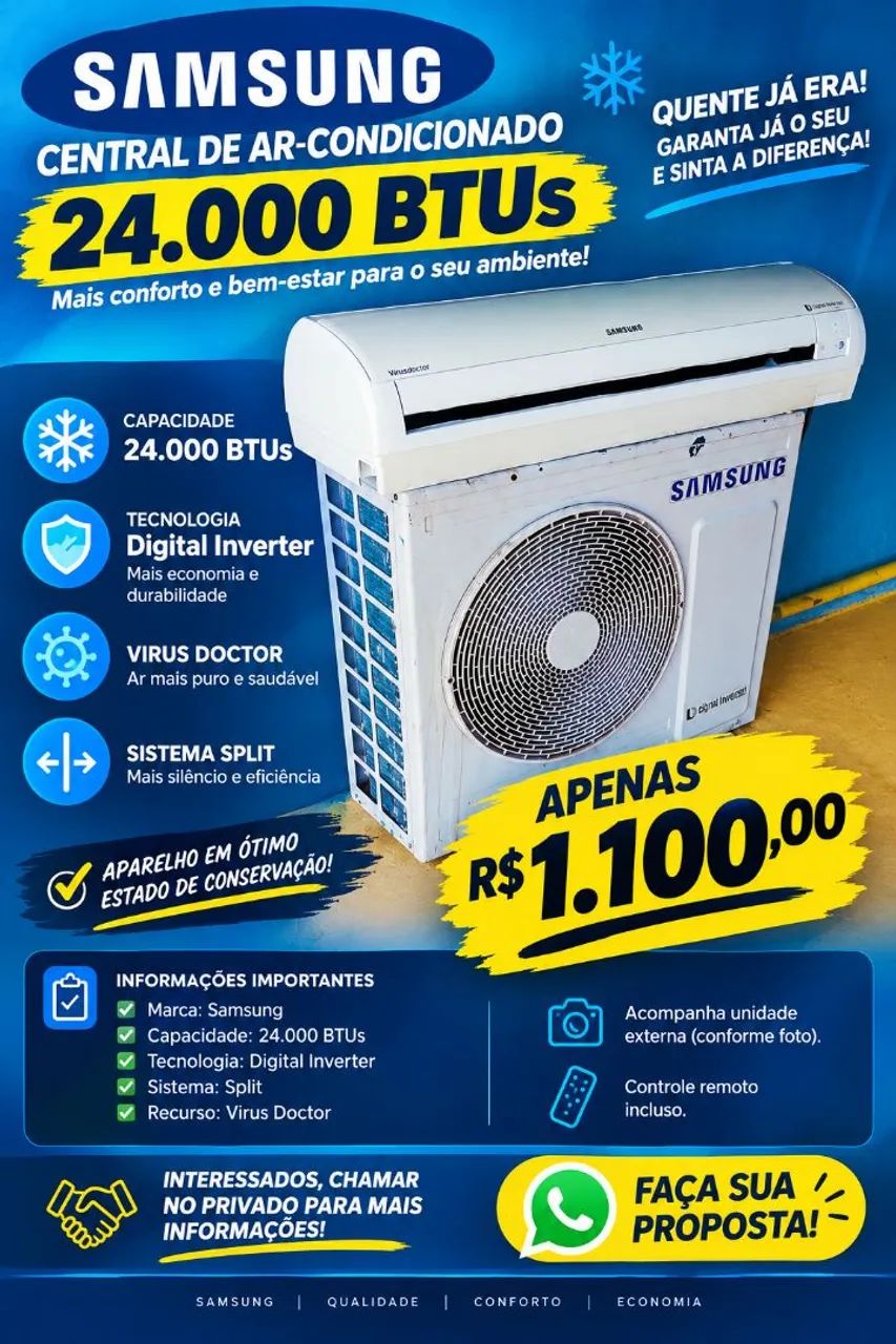 Central Split 24 mil btus