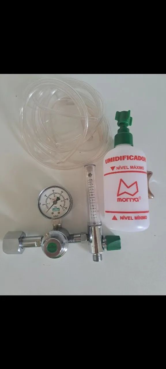 Regulador de pressão oxigênio medicinal