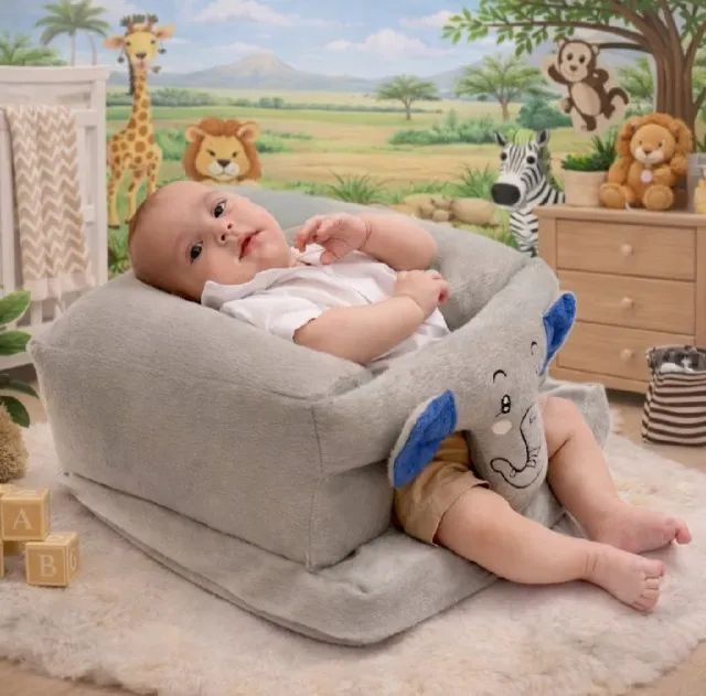 Sofazinho estofado para bebê  - Foto 2
