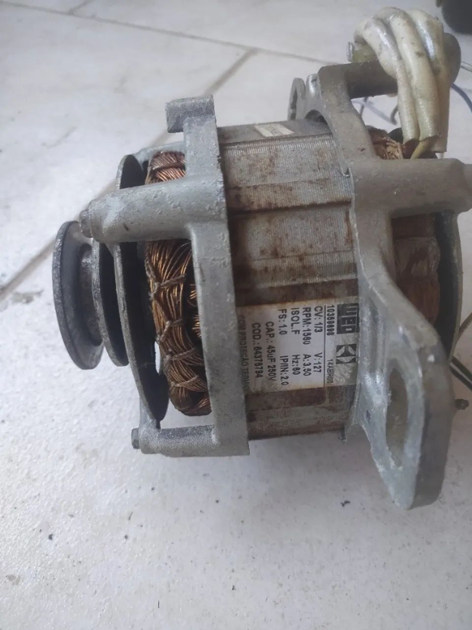 Motor de máquina de lavar roupa  - Foto 2