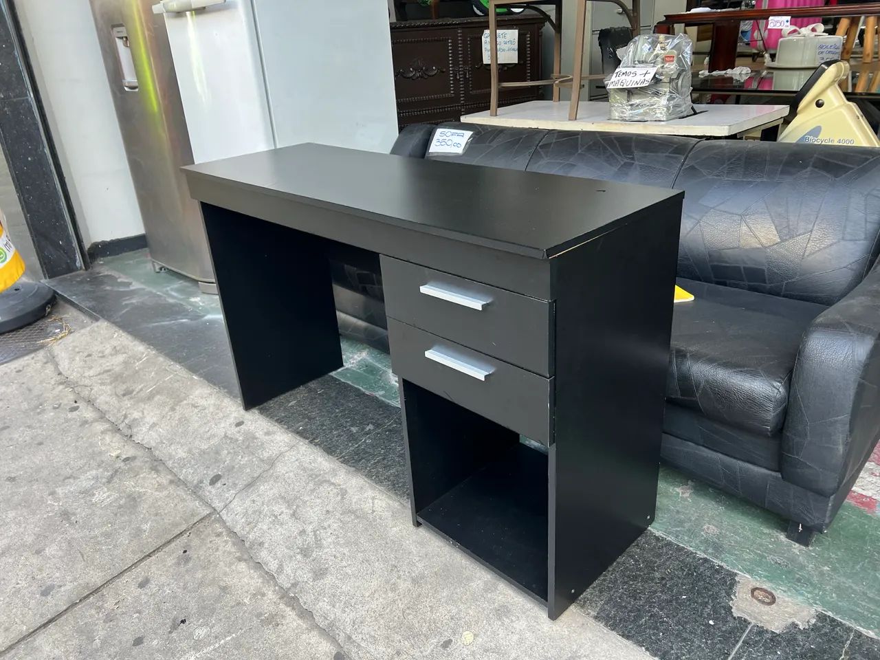 Mesa/Escrivaninha de Escritório 2 Gavetas - Foto 3