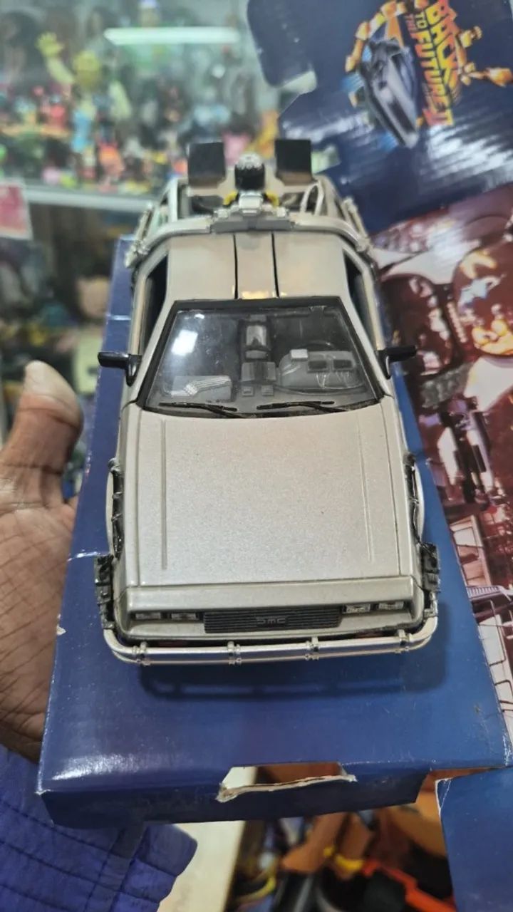 Miniatura DeLorean Time Machine Back To The Future II 1:24 - Foto 5