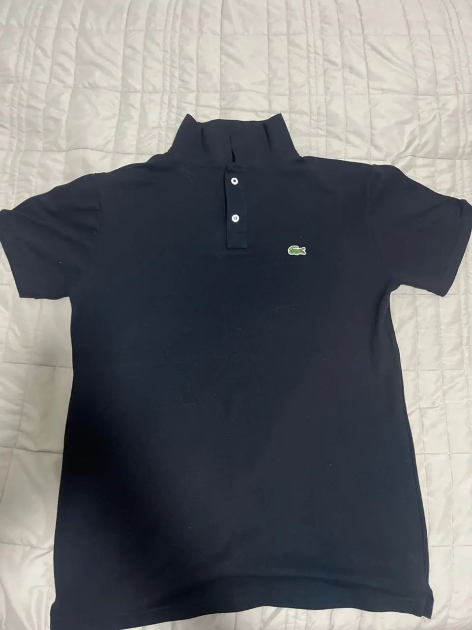 CAMISA LACOSTE POLO PRETA