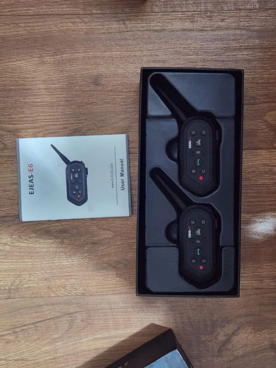 Kit Intercomunicador Para Capacete Moto Sem Fio E6 Plus SKU31 - Foto 3