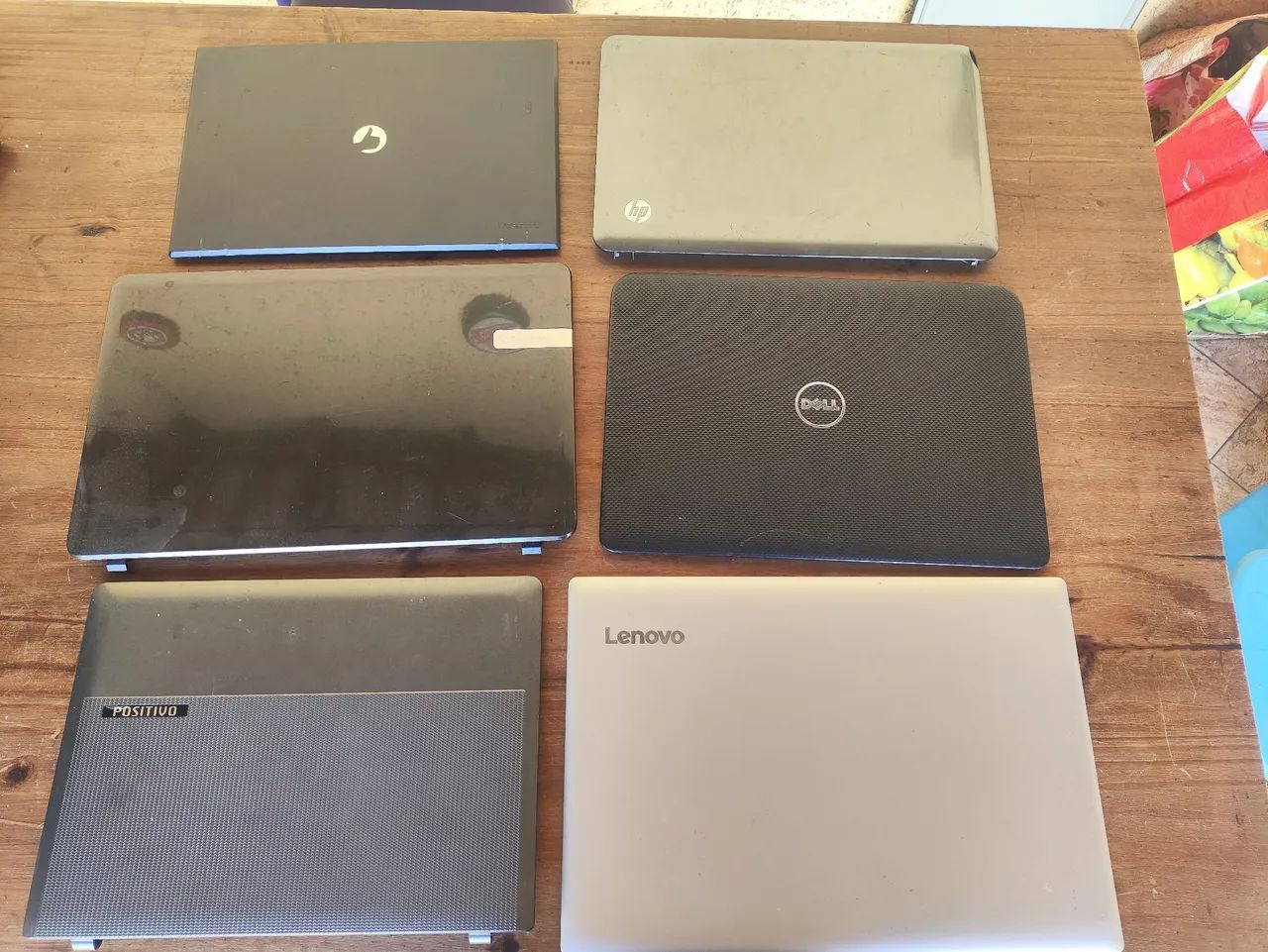 Lote 6 Carcaças Tampas De Tela Notebook  - Foto 2