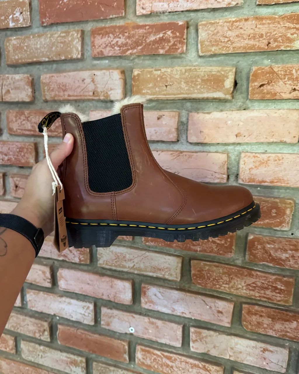 Coturno Dr Martens Original 2976 Leonore NOVO